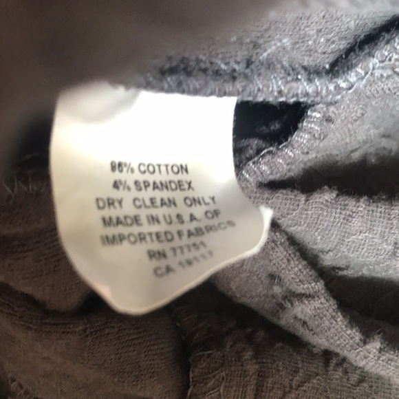 Betsey Johnson bustle corset jacket gray textured zip up - Picture 4 of 7